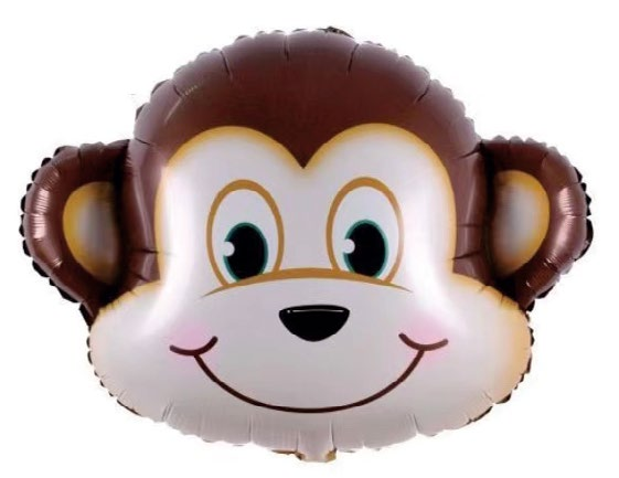 Mini Monkey Foil Ballon