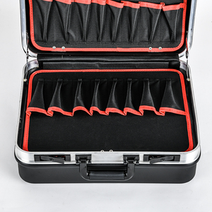 GLARY便携式铝制硬壳工具储物箱大容量耐用电动工具携带箱箱 - Product Image 4
