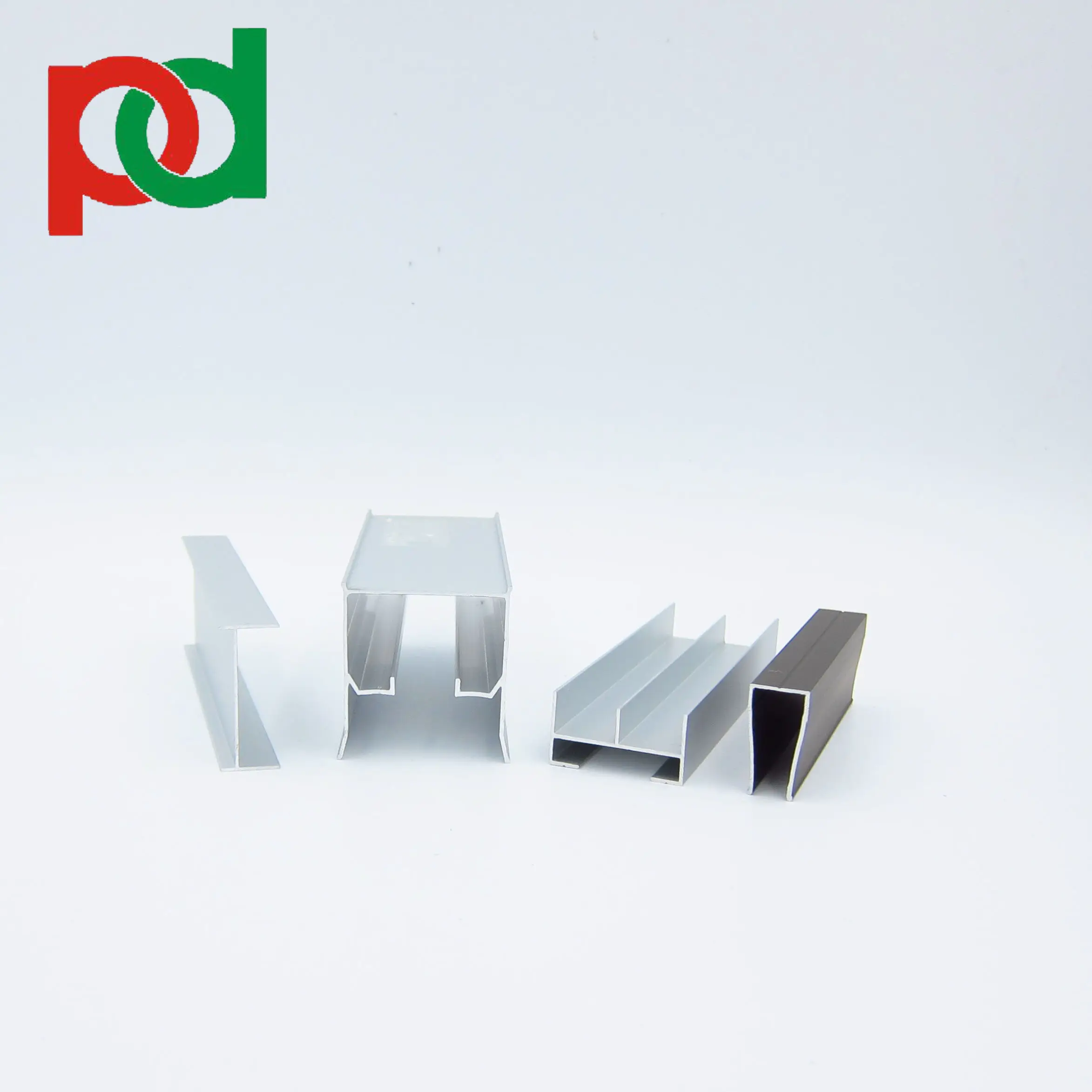 Perfiles de aluminio anodizado de fábrica superior de China para caja de ducha Bano de división