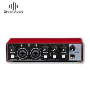 Tarjeta de sonido de grabación, interfaz de Audio externa, hecha en China - Product Image 1