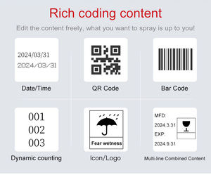 600DPI 1-12.7mm Inkjet <strong>Printing</strong> Inkjet Label <strong>Printing</strong> <strong>Machine</strong> Inkjet Batch <strong>Code</strong> <strong>Printing</strong> <strong>Machine</strong> - Product Image 4