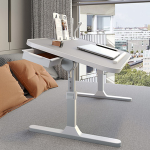 Soporte portátil 2025, escritorio de Metal grande ajustable en altura y ángulo para ordenador portátil, uso de oficina, escritorio de ordenador con bandeja y mesa de bandeja - Product Image 1