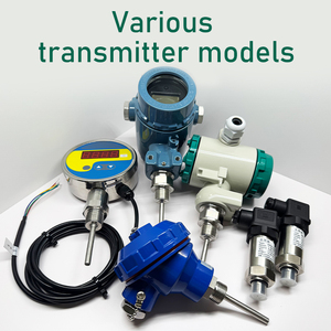 Transmisor de Sensor de temperatura impermeable Digital preciso 0.5% FS con transmisión de señal de larga distancia de sonda de acero inoxidable