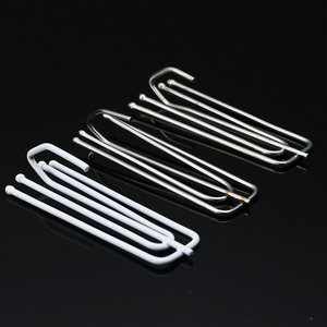 Bán buôn giá rẻ 4 prongs thép không gỉ Pinch pleat kim loại rèm móc - Product Image 4