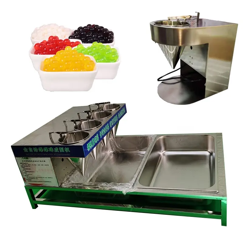 Volautomatische Tapioca Parel Maker Knallen Boba Maken Machine Boba Thee Commerciële Apparatuur