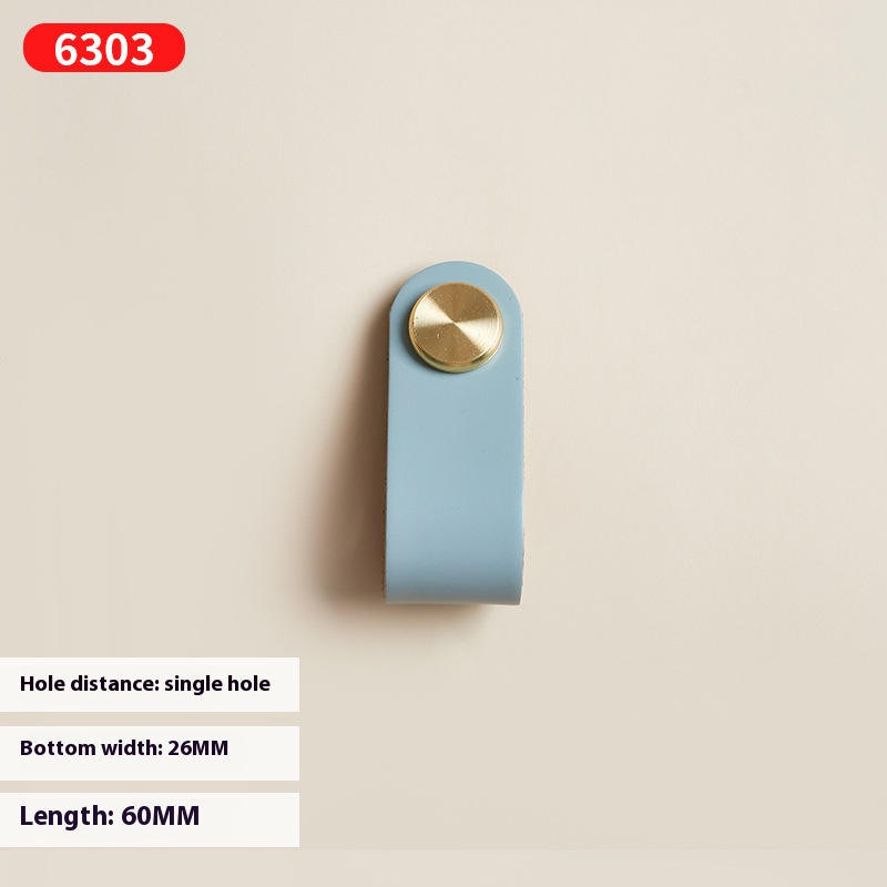 Bleu + Cuivre brossé