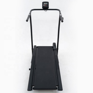 แบบพกพา 3 ใน 1 Mini โค้งด้วยตนเองพับได้วิ่ง Woodway ลู่วิ่งเครื่องยิมพร้อมเอียง - Product Image 3
