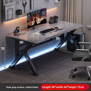 <strong>Customized</strong> Modern Simple E-Sports Table MDF <strong>Computer</strong> <strong>Desk</strong> for Foreign Trade for Villa Office Bedroom Workbench Elegant Panel - Product Image 6