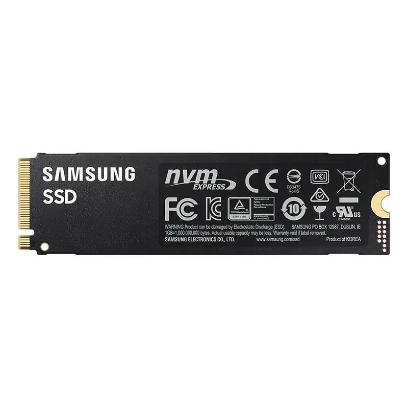 Samsung 970 EVO Plus NVMe M.2 1TB SSD teknologi V-NAND, Hard Drive Internal Solid State kontrol panas maksimum grafis Gaming kecepatan