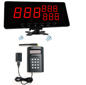 Wireless <strong>Queue</strong> Calling Number <strong>Display</strong> <strong>Management</strong> <strong>System</strong> for Bank Hospital Service Place