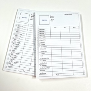 高品质廉价定制印刷A4 A5 A6撕下记事本，带徽标定制个性化记事本 - Product Image 6