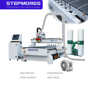 Controlador Cnc ATC profesional 1300*2500mm máquina enrutadora Cnc para trabajar la madera enrutador Cnc 1325M MDR tipo lineal en la parte posterior - Product Image 2