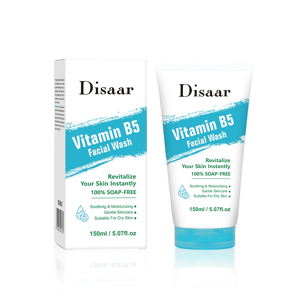 Lavage facial à la vitamine B5