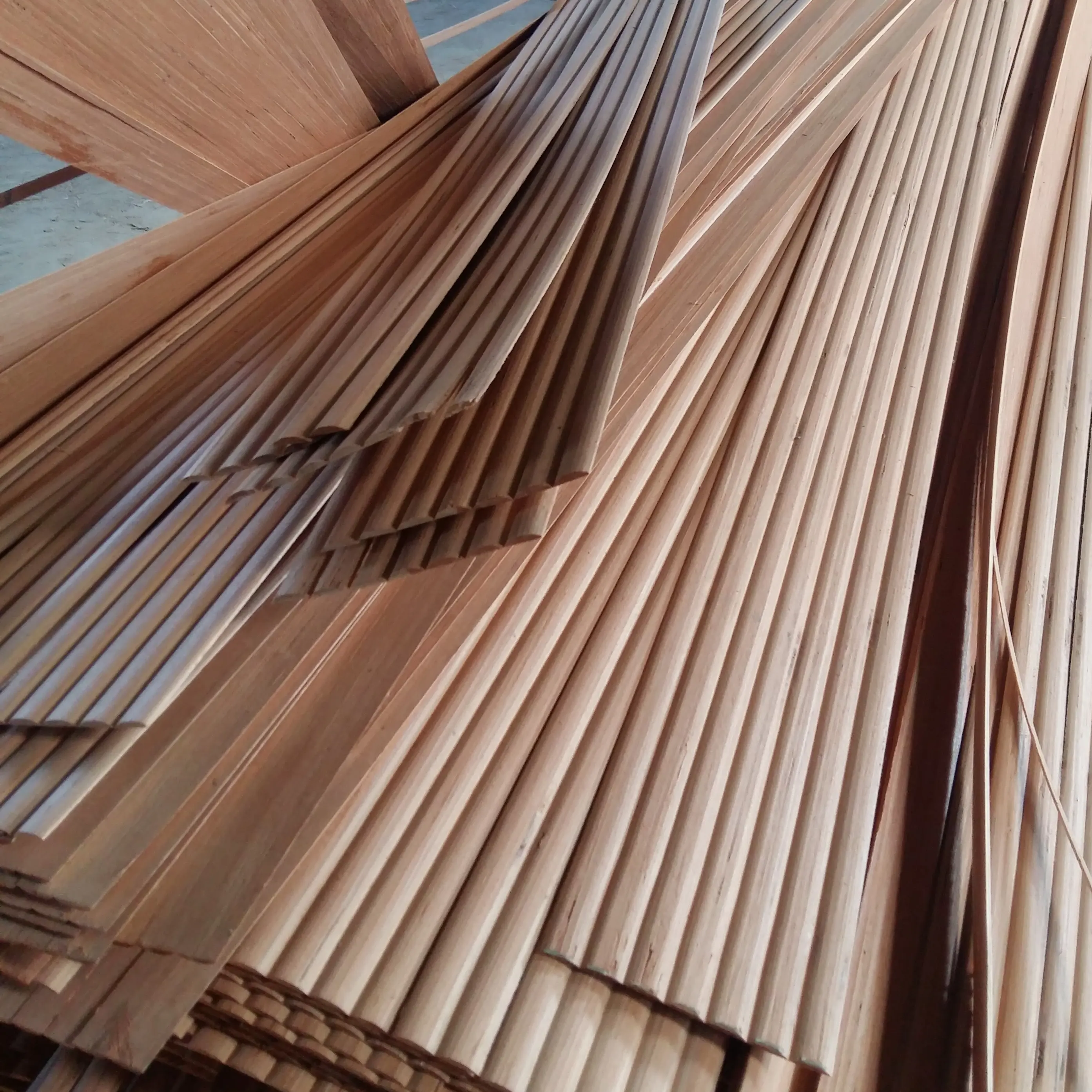 Garniture de moulage en bois de teck, Linyi, nouveau, usine