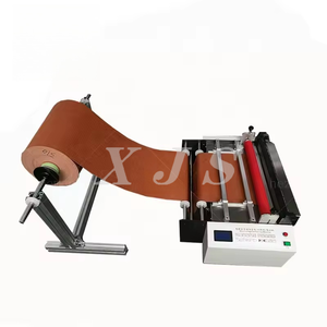 Fabrika masaüstü otomatik 400mm Pu Pvc vinil rulo içine sac kesici kesme makinesi - Product Image 3
