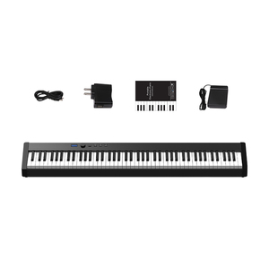 Cost-effective Smart Electric Piano 88 Digital <strong>Keyboard</strong> Musical French Dream 128 Poly Organ Weighted Hammer Action <strong>Key</strong> <strong>Function</strong> - Product Image 2