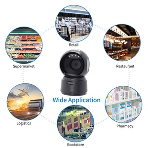 China 1D 2D QR <strong>Bar</strong> <strong>Code</strong> Reader Desktop Omnidirectional Barcode <strong>Scanner</strong> for Supermarket Store Auto Sense <strong>Data</strong> <strong>Matrix</strong> Reader