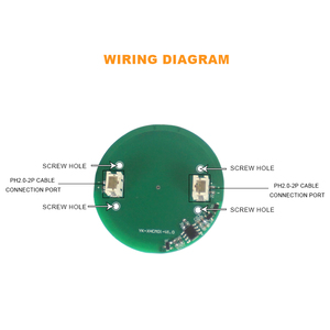 DC24V Smart DIY Touch-Sensitive River Table <strong>Lighting</strong> Module Circuit Board <strong>Controller</strong> PCBA Blue Light Technology Program <strong>Sensor</strong>