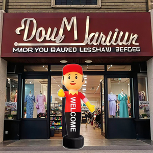 Tùy chỉnh cao-vẫy tay chào đón cậu bé <span class=keywords><strong>inflatable</strong></span> rối không khí Bầu Trời vũ công quảng cáo inflatables - Product Image 4