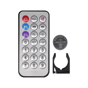 R1 MP3 müzik çalar ve kızılötesi uzaktan kumanda ile MP4 Video dekoder kurulu 4 düğmeler ve ABS malzeme - Product Image 5