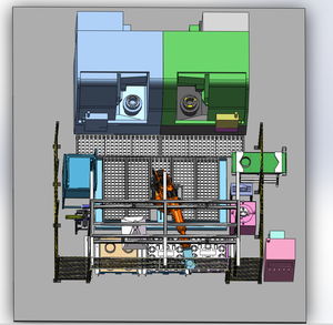 GP7 Nutzlast 7KG Works pace 2701mm Roboter Werkzeug maschine Laden und Entladen Anwendung Autoteile Industrie - Product Image 3