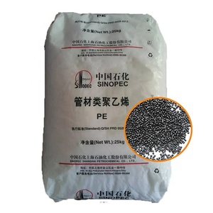 Plastik hammadde yüksek yoğunluklu polietilen HDPE PE100 granüller reçine HDPE granülleri için geri dönüşümlü HDPE boru - Product Image 1