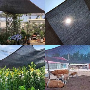 HDPE Artificial Sun Shade Mesh Net Roll Kunden spezifischer Schneid service für Carport Shade Cloth und Sämling Shade Nets