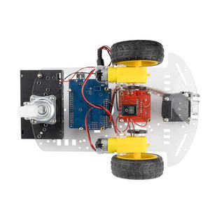 2WD/4WD UNO Anfänger Lern roboter Tracking Smart Car DIY Motor Kit mit Hindernis vermeidung für Roboter Anfänger - Product Image 6
