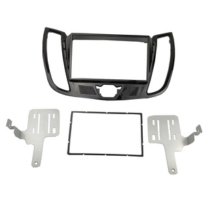 Çift 2 Din araba radyo fasya çerçeve FORD c-max için 2010 + Kuga 2013 + Escape 2012 + stereo GPS DVD OYNATICI kurulum paneli GPS çerçeve - Product Image 1