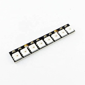 eParthub 8-Bit schwarz WS2812 5050 RGB LED eingebaute vollfarbige Treiber laterne Entwicklungsbrett