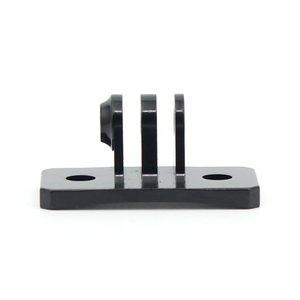 Alüminyum alaşım tutucu braketi git Pro kamera adaptörü dağı konu ile GoPro için Garmin standı kask sabit taban GoPro - Product Image 2