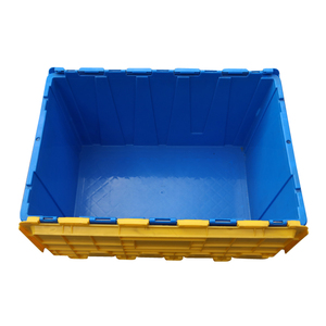 Ortak bagaj depolama sandığı 65L izleme konteyner tote kilitleme kapağı plastik dökme konteynerler - Product Image 5