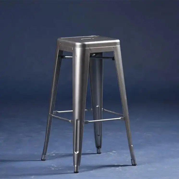 Taburetes de Bar de Metal, silla moderna, alta calidad, a la venta