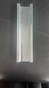 Nhà cung cấp Trung Quốc thép mạ kẽm Keel mạ kẽm tấm vách thạch cao Trần furring kênh kim loại hồ sơ từ tấm thạch cao - Product Image 5