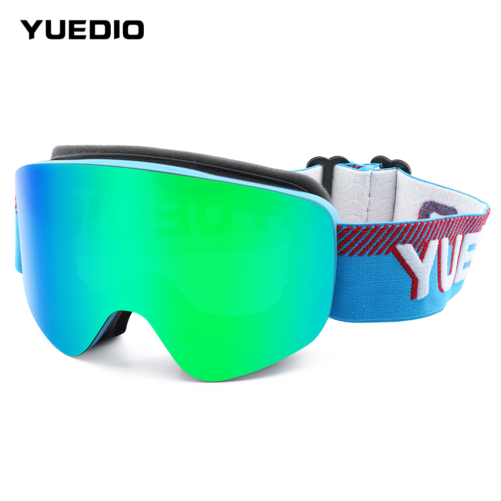 Monture bleue + verre Revo vert antibuée