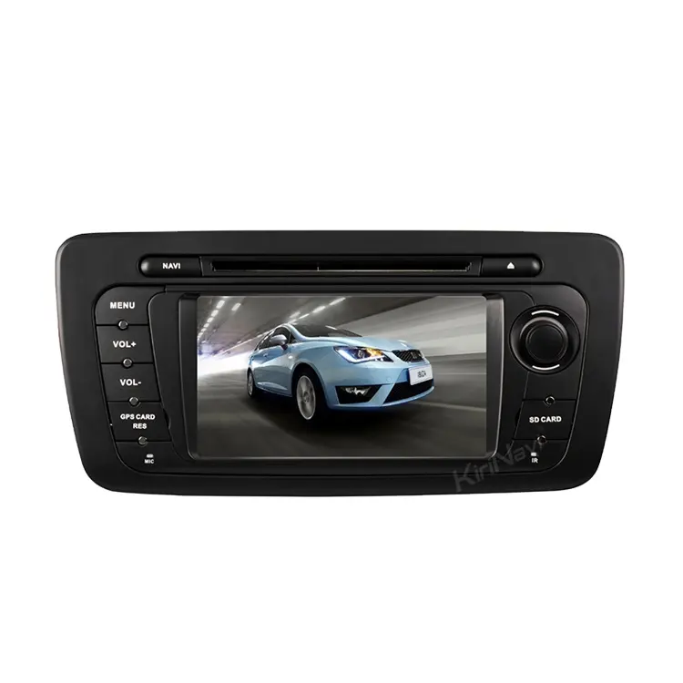 KiriNavi אנדרואיד 9.0 7 ''רכב dvd נגן אנדרואיד מגע מסך עבור סיאט איביזה 2009-2013 עם רכב gps ניווט מערכת wifi 4g