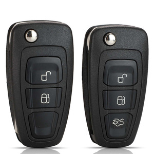 フォード、モンデオ、フォーカス、ウィン用2/3カーキーシェル交換用折りたたみ式リモートキーケース - Product Image 3