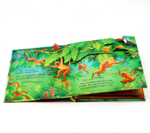 Custom <strong>Book</strong> Printing Animals Children Enlightenment Reading Pop up <strong>Books</strong> for Kids