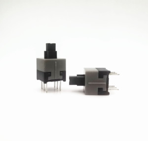 HCNHK Brand Hot Sale 6 Pin 8.5mm DPDT Push Button <strong>Switch</strong> 8.5*8.5 Lock &amp; Non-lock Pushbutton <strong>Switch</strong> Power Tool <strong>Switch</strong> - Product Image 4