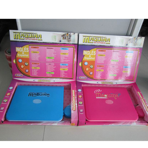 130 Function English Spanish LanguagesTalking <strong>Reading</strong> Latop Learning Machine Preschool Kids Learning Machine Educational Toys - Product Image 5