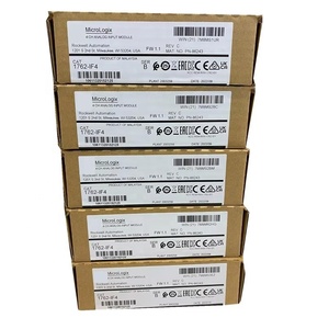 Módulo de entrada analógica PLC Controlador de programación Plc Módulos electrónicos 1762-IF4 1762-OF4 1762-IQ16 1762-OB16 1762-OW16