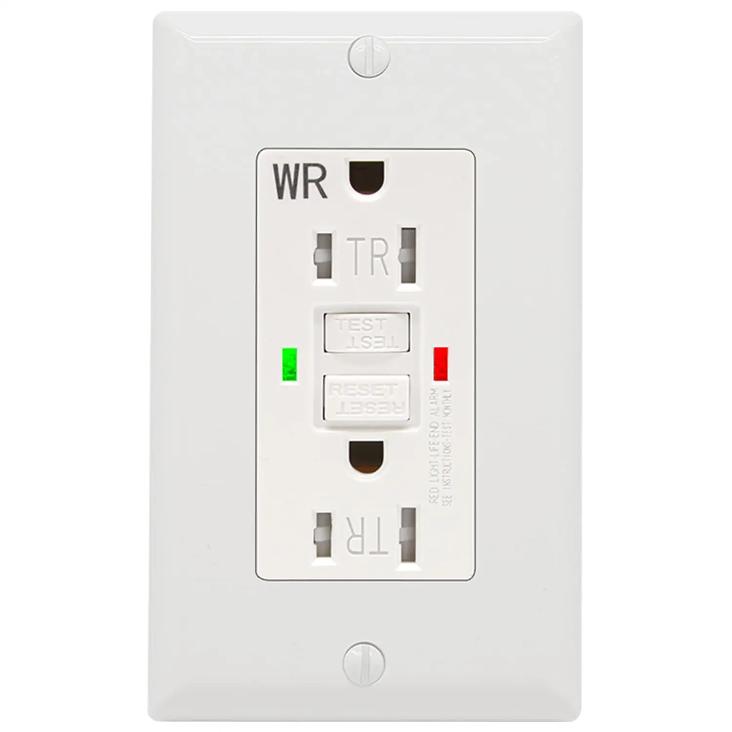 Top-Ranking YGB-094WR Factory Supply Kunden spezifische Gfci-Stecker American Hidden Electric Power Socket