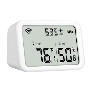 Alexa Smart <strong>Zigbee</strong> Temperature and Humidity <strong>Sensor</strong> Wireless Luminous Intensity Home Automation <strong>Module</strong> 405 Temperature <strong>Sensor</strong> - Product Image 1