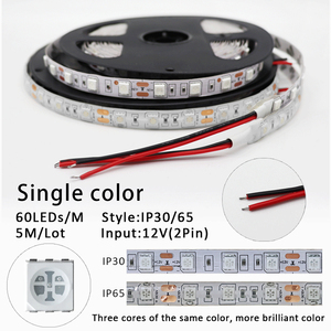 2 Rolls LED 5050 şerit işık DC 12V beyaz FPCB IP30-Non su geçirmez IP65 IP67 60 LEDs/M, 5m/Roll, tek renk, RGB,RGBW,RGBWW - Product Image 3