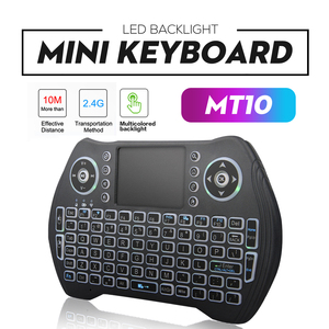 Mini rango de operación del teclado El mejor precio más competitivo LED Usb Soporte óptico 2,4 GHz Teclado inalámbrico - Product Image 3