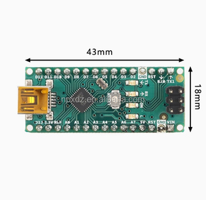 Original Arduin-o NANO A000005 Entwicklungs platinen modul Original ATmega328 Elektronische Module und Kits
