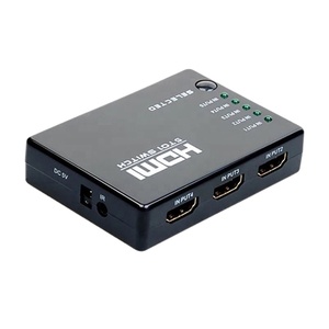 Fábrica al por mayor 5 puertos HD MI Switch Splitter 1080P Video IR Control remoto 5 en 1 Out HD MI Switcher Box - Product Image 3