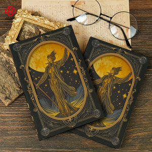 Bán chạy nhất xách tay máy tính xách tay với Dreamy Moon Magic <span class=keywords><strong>Wand</strong></span> bìa cứng Nhật Ký ràng buộc may giấy bìa B6 kho - Product Image 2