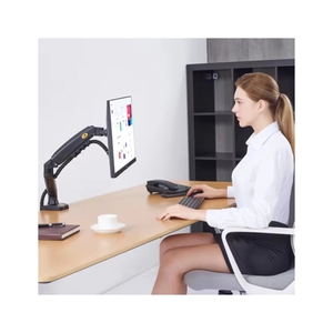 New <strong>NB</strong> F80 Desktop Gas Spring 17-27&quot; LCD LED Monitor Holder <strong>Mount</strong> Arm Full Motion Display Stand Loading 2-9 Kgs - Product Image 1
