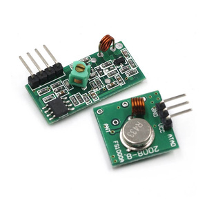 433Mhz/315Mhz無線リンクキットARM MCUDIYキット用433MhzRFワイヤレス送信機および受信機モジュール - Product Image 6